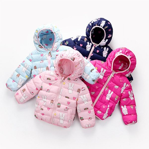 Winter Baby Boys Girls Windproof Down Coat Jacket Cartoon Rabbit Print Hooded Thicken Outwear New Kids Boy Girl Warm Clothes
Winter Baby Boys Girls Windproof Down Coat Jacket Cartoon Rabbit Print Hooded Thicken Outwear New Kids Boy Girl Warm Clothes