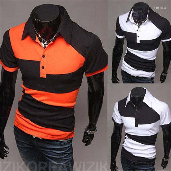 color polos tshirt lapel neck patchwork summer mens new style puls size casual males clothing summer mens contrast, White;black
color polos tshirt lapel neck patchwork summer mens new style puls size casual males clothing summer mens contrast, White;black