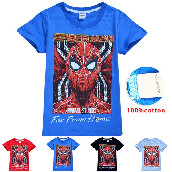 avengers spiderman printed kids t-shirts 4 colors 3-10t girls boys 100% cotton t shirts kids designer clothes dhl ss225, Blue
avengers spiderman printed kids t-shirts 4 colors 3-10t girls boys 100% cotton t shirts kids designer clothes dhl ss225, Blue
