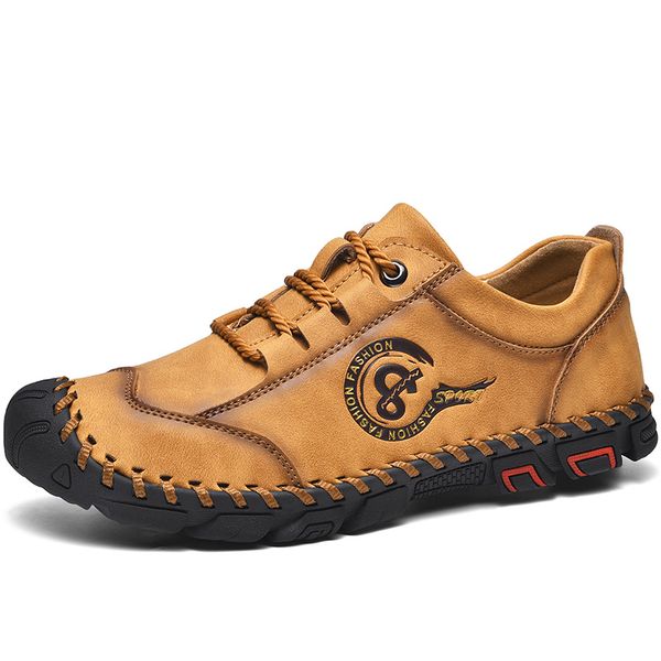 men shoes leather casual lace up comfortable designer shoes men walking sneakers brown black male fashion footwear big size
men shoes leather casual lace up comfortable designer shoes men walking sneakers brown black male fashion footwear big size