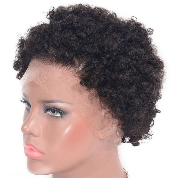afro kinky curly human hair wigs peruvian 13*4 lace front wig african american natural color short virgin hairs pre plucked hairline, Black;brown
afro kinky curly human hair wigs peruvian 13*4 lace front wig african american natural color short virgin hairs pre plucked hairline, Black;brown