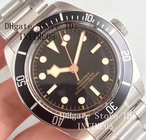 black luxury watches limited часы heritage black bay мужские часы из нержавеющей стали автоматическая 2813 движение часы наручные m79230r m7, Slivery;brown
black luxury watches limited часы heritage black bay мужские часы из нержавеющей стали автоматическая 2813 движение часы наручные m79230r m7, Slivery;brown