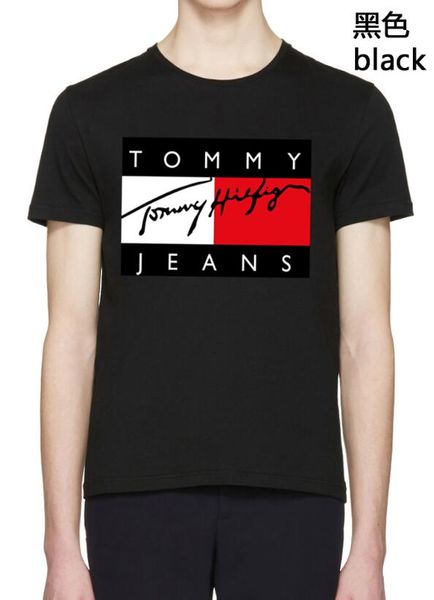 2019 new men's brand t shirt pure cotton quality material micro elastic ing, White;black
2019 new men's brand t shirt pure cotton quality material micro elastic ing, White;black