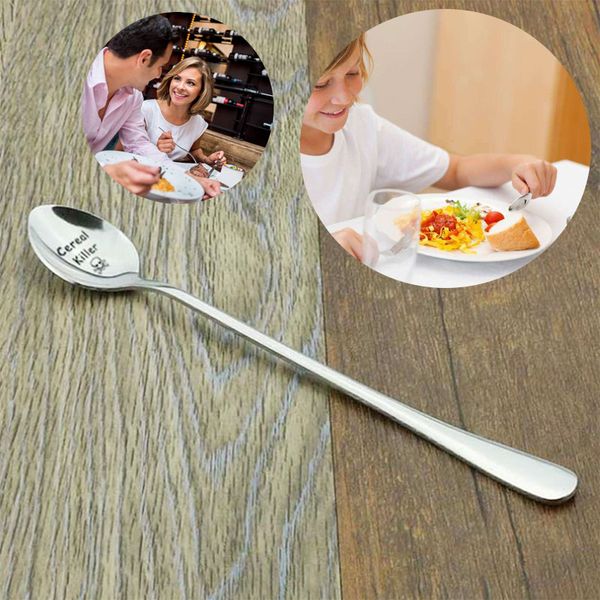 coffee spoon cereal killer valentine's day spoons stainless steel kitchen fashion gift bar milk
coffee spoon cereal killer valentine's day spoons stainless steel kitchen fashion gift bar milk