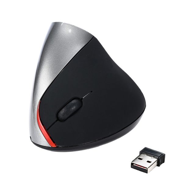 2.4g rechargeable vertical ergonomic optical mouse for lap desk pc, macbook 2400 dpi. 5 buttons bulk silver 
2.4g rechargeable vertical ergonomic optical mouse for lap desk pc, macbook 2400 dpi. 5 buttons bulk silver