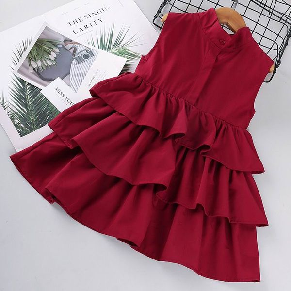 girl dress 2020 summer new style layered sleeveless dress princess cake dress baby clothes e1801, Red;yellow
girl dress 2020 summer new style layered sleeveless dress princess cake dress baby clothes e1801, Red;yellow