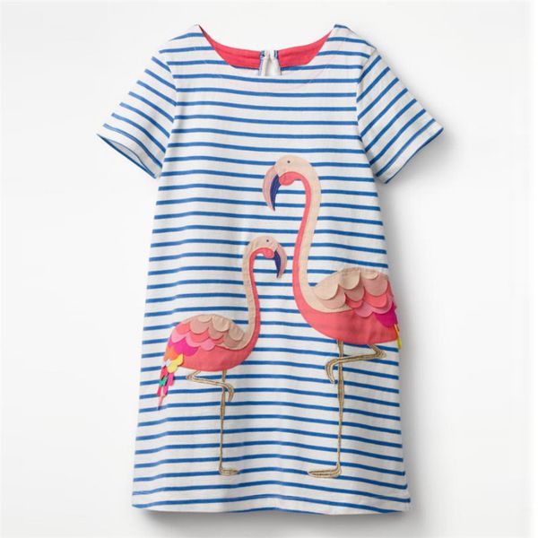 jumping meters baby girl dresses new brand cotton jersey princess children clothes striped applique animals summer kid frock, Red;yellow
jumping meters baby girl dresses new brand cotton jersey princess children clothes striped applique animals summer kid frock, Red;yellow
