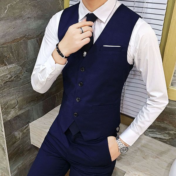 мужчины жилет новые продукты slim fit корейском стиле men's комбинезон костюма жилет мужская best man wear мужской жилет, Black;white
мужчины жилет новые продукты slim fit корейском стиле men's комбинезон костюма жилет мужская best man wear мужской жилет, Black;white