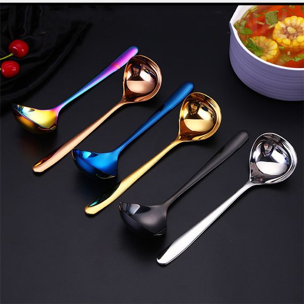 colored soup spoon wholesale soup spoon pvd plated stainless steel 304 soup ladle spoon two sizes
colored soup spoon wholesale soup spoon pvd plated stainless steel 304 soup ladle spoon two sizes