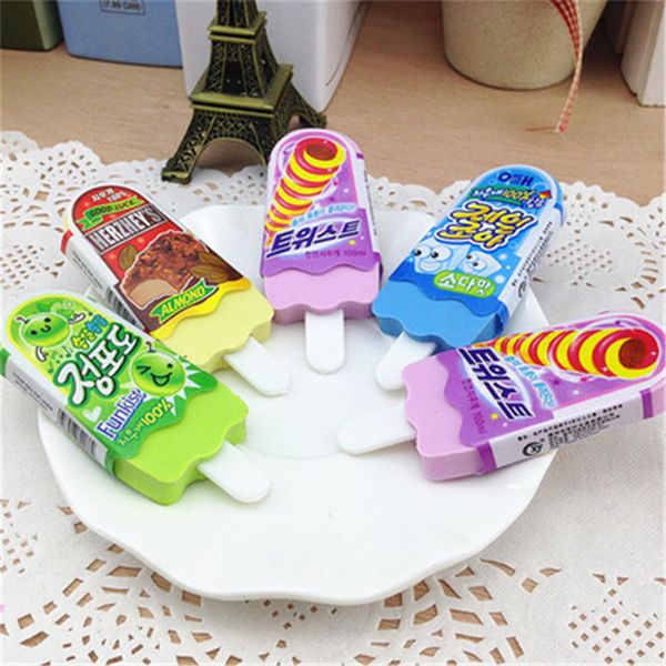 cartoon eraser ice cream creative cute rubber primary school prizes korean stationery school supplies
cartoon eraser ice cream creative cute rubber primary school prizes korean stationery school supplies