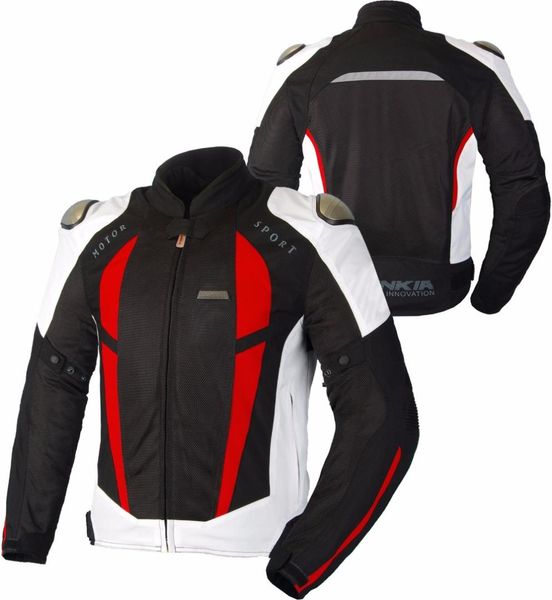 benkia motorcycle jacket men air mesh moto riding jacket windproof liner titanium armors autumn motocross racing
benkia motorcycle jacket men air mesh moto riding jacket windproof liner titanium armors autumn motocross racing