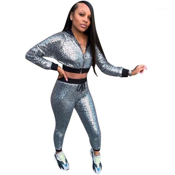 skinny long sleeved hooded zipper suits womens fashion tracksuits womens designer tracksuits silver sequins autumn casual slim, White
skinny long sleeved hooded zipper suits womens fashion tracksuits womens designer tracksuits silver sequins autumn casual slim, White