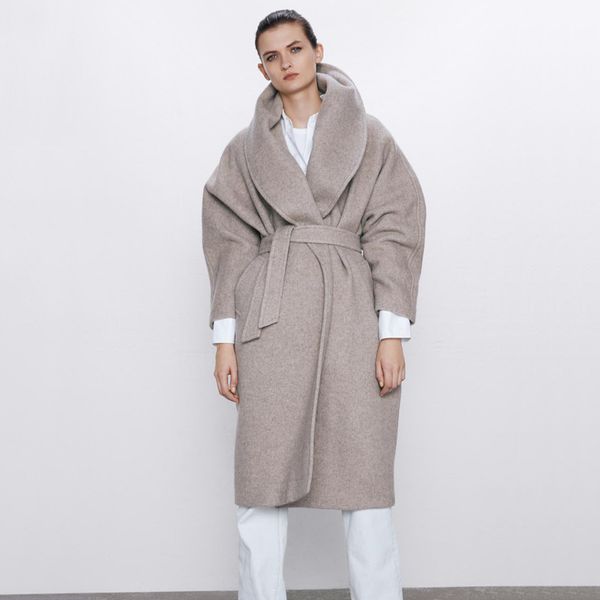 zoepo loose long wool coats women fashion solid turn down collar jackets women elegant tie belt waist coats female ladies lj, Black
zoepo loose long wool coats women fashion solid turn down collar jackets women elegant tie belt waist coats female ladies lj, Black