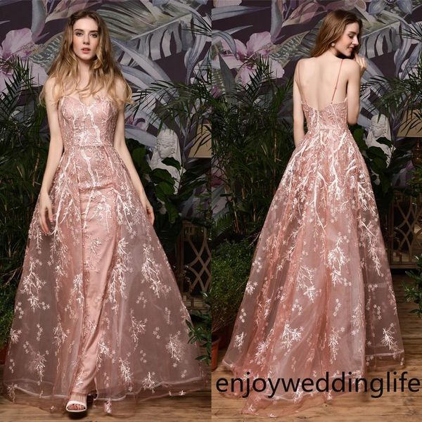 fairy pink evening dresses 2020 new designed a line sweetheart spaghetti strap backless appliques long robe de soriee prom gowns cps1462, Black;red
fairy pink evening dresses 2020 new designed a line sweetheart spaghetti strap backless appliques long robe de soriee prom gowns cps1462, Black;red