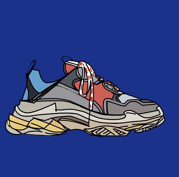 2019 run shoes paris 17w triple-s sneaker triple s casual luxury dad shoes for men's women white black sports tennis running designer s, White;red
2019 run shoes paris 17w triple-s sneaker triple s casual luxury dad shoes for men's women white black sports tennis running designer s, White;red