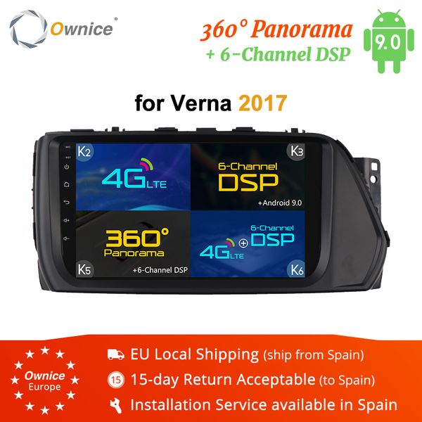 ownice android 9.0 4gb+64gb octa core k5 k6 for verna 2017 2018 car dvd player gps rds radio 4g lte dsp 360 panorama
ownice android 9.0 4gb+64gb octa core k5 k6 for verna 2017 2018 car dvd player gps rds radio 4g lte dsp 360 panorama