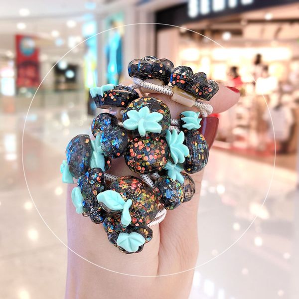 2 pcs/set children cute shiny sequins fresh fruit elastic hair bands girls lovely acrylic rubber bands kids hair accessories, Slivery;white
2 pcs/set children cute shiny sequins fresh fruit elastic hair bands girls lovely acrylic rubber bands kids hair accessories, Slivery;white