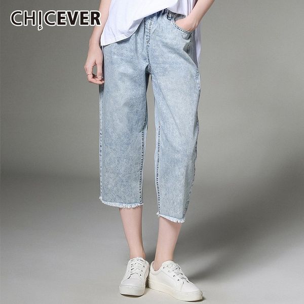 chicever summer vintage blue women denim pant elastic high waist pockets loose plus size straight jeans 2019 fashion new tide
chicever summer vintage blue women denim pant elastic high waist pockets loose plus size straight jeans 2019 fashion new tide