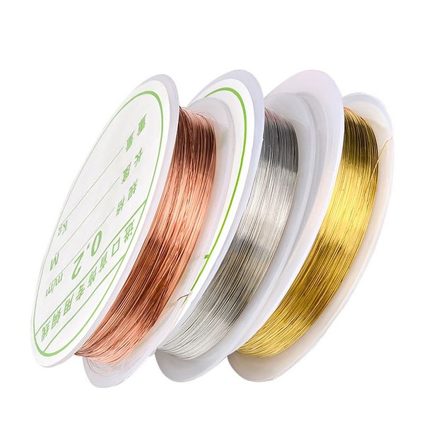 1 roll copper wire nail art decoration charm line diy design 3d tips gold silver bronzed color rhinestones jewelry manicure diy, Silver;gold
1 roll copper wire nail art decoration charm line diy design 3d tips gold silver bronzed color rhinestones jewelry manicure diy, Silver;gold