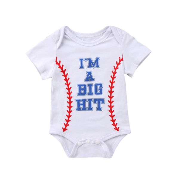2018 newborn baby boy girl kids football short sleeves jumpsuit bodysuit hit summer casual clothes outfit 0-24m, Blue
2018 newborn baby boy girl kids football short sleeves jumpsuit bodysuit hit summer casual clothes outfit 0-24m, Blue