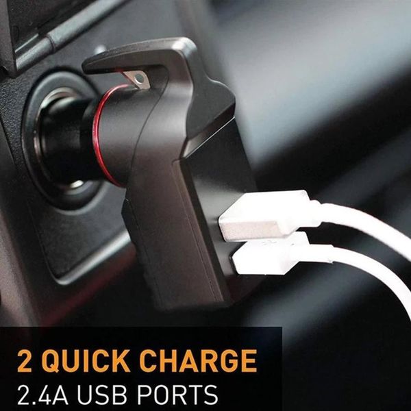 multi-function car charger car safety hammer cutting safety rope cigarette lighter charger 2.4a fast charge
multi-function car charger car safety hammer cutting safety rope cigarette lighter charger 2.4a fast charge