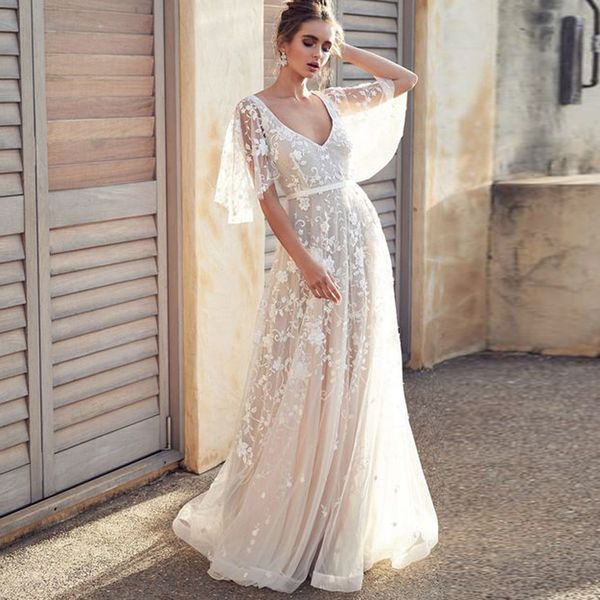 jaycosin party dress women summer deep v neck backless lace dresses fashion sleeveless halter bandage long dress 2019j12, Black;gray
jaycosin party dress women summer deep v neck backless lace dresses fashion sleeveless halter bandage long dress 2019j12, Black;gray