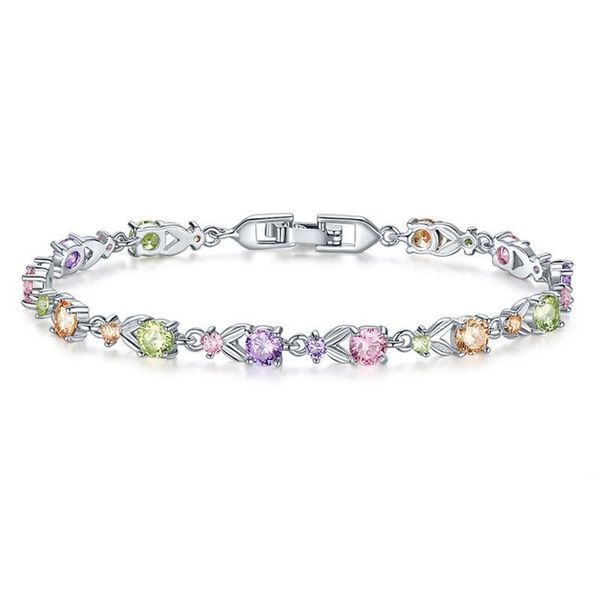 charm bracelets women hand jewelry bridal wedding party fashion silver plated colorful for accessories gift girlfriend, Golden;silver
charm bracelets women hand jewelry bridal wedding party fashion silver plated colorful for accessories gift girlfriend, Golden;silver