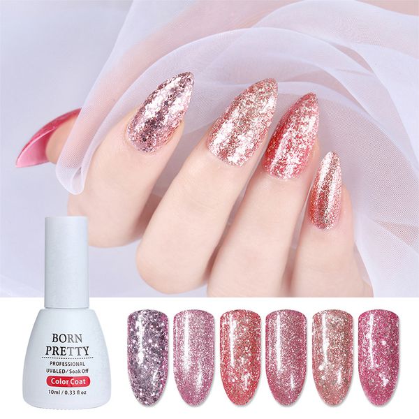 born pretty 10ml rose gold nail gel glitter shining soak off manicure uv gel nail art polish, Red;pink
born pretty 10ml rose gold nail gel glitter shining soak off manicure uv gel nail art polish, Red;pink