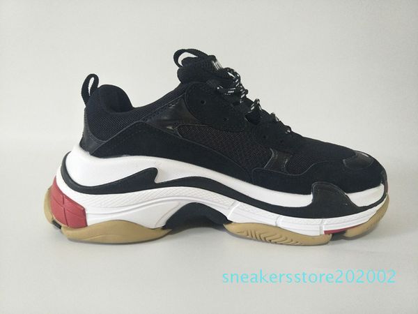 горячо!!2019 fashion paris 17fw triple-s sneaker luxury triple s platform повседневная обувь мужчины женщины бежевый черный дешевые старинны, Black
горячо!!2019 fashion paris 17fw triple-s sneaker luxury triple s platform повседневная обувь мужчины женщины бежевый черный дешевые старинны, Black