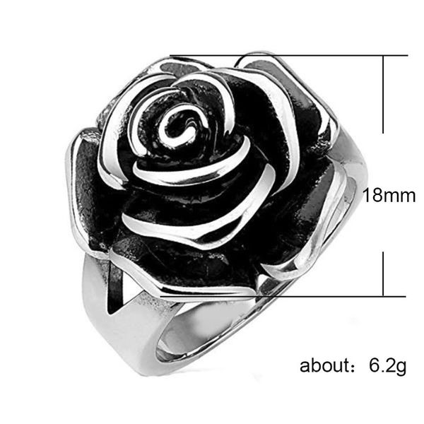 vintage personality rose ladies rings simple fashion flower wedding engagement rings for women banquet party jewelry anillos, Silver
vintage personality rose ladies rings simple fashion flower wedding engagement rings for women banquet party jewelry anillos, Silver