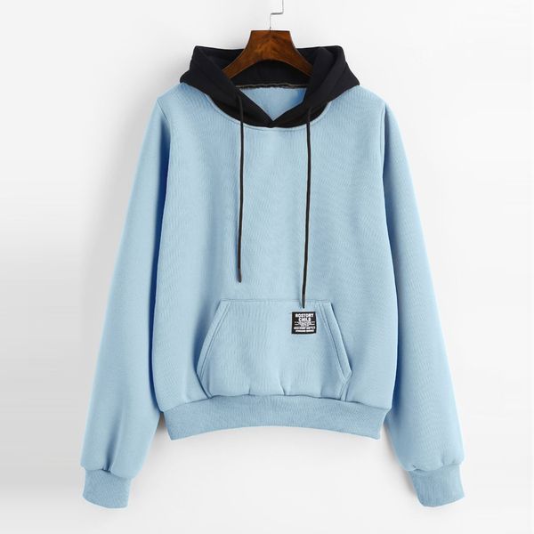 chamsgend women sweatshirts hoodies with pocket long sleeve autumn letter print patchwork pullover hooded casual streetwear f722, Black
chamsgend women sweatshirts hoodies with pocket long sleeve autumn letter print patchwork pullover hooded casual streetwear f722, Black