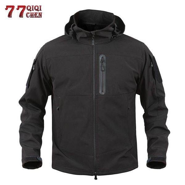 qiqichen waterproof soft shell tactical hunt jacket men trench coat autumn winter camouflage clothes hunting swat coats, Black;brown
qiqichen waterproof soft shell tactical hunt jacket men trench coat autumn winter camouflage clothes hunting swat coats, Black;brown