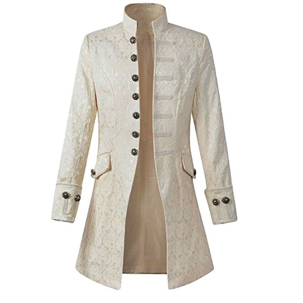 tang 2019 men steampunk brocade jacket male vintage long sleeve jacket gothic steampunk vintage victorian coat, Black;brown
tang 2019 men steampunk brocade jacket male vintage long sleeve jacket gothic steampunk vintage victorian coat, Black;brown