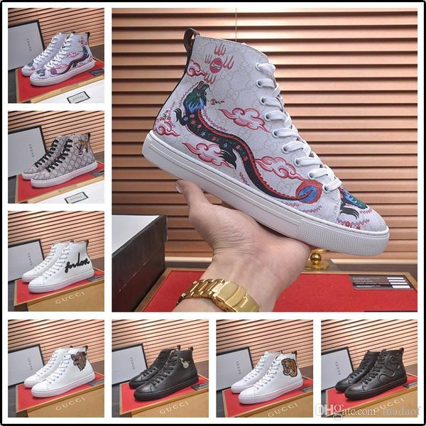 20ss mens designers trainers high men shoes canvas men casual shoes autumn winter male footwear patchwork plus size 45 bonsin, Black
20ss mens designers trainers high men shoes canvas men casual shoes autumn winter male footwear patchwork plus size 45 bonsin, Black