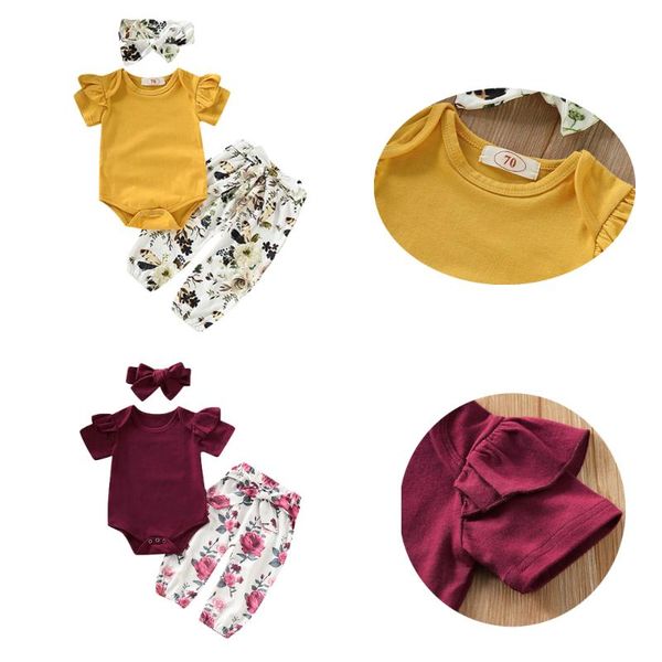 2020 new toddler baby girls summer clothes short sleeve ruffle romper+floral pants+headband 3pcs lovely outfits 0-24m, White
2020 new toddler baby girls summer clothes short sleeve ruffle romper+floral pants+headband 3pcs lovely outfits 0-24m, White