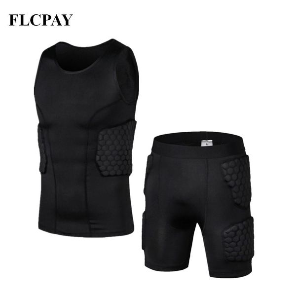 honeycomb basketball shorts + vest tight football jerseys body protection male protective gear training shorts knee pads gym soccer balls us, White;black
honeycomb basketball shorts + vest tight football jerseys body protection male protective gear training shorts knee pads gym soccer balls us, White;black