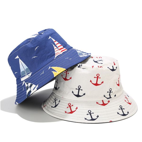 new fashion navy wind fisherman hat male and female anchor printing flat hat outdoor travel wild sun visor
new fashion navy wind fisherman hat male and female anchor printing flat hat outdoor travel wild sun visor
