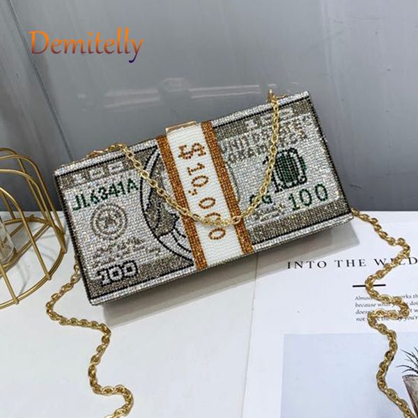 new crystal money usd bags dollar design diamond evening bags party purse clutch wedding dinner purses and handbags
new crystal money usd bags dollar design diamond evening bags party purse clutch wedding dinner purses and handbags