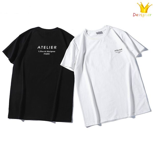 mens designer t shirt 2019 summer brand casual mens loose tees letters print round neck short sleeves luxury mens t shirt size s-2xl, White;black
mens designer t shirt 2019 summer brand casual mens loose tees letters print round neck short sleeves luxury mens t shirt size s-2xl, White;black