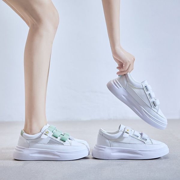 round toe small white shoes all-match tennis female casual sneaker breathable summer new pvc rome basic leisure spring hook, Black
round toe small white shoes all-match tennis female casual sneaker breathable summer new pvc rome basic leisure spring hook, Black
