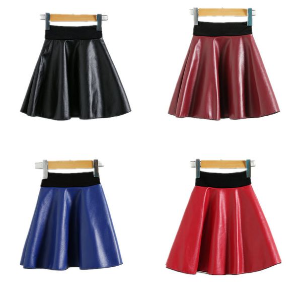 retail fashion girls a-line leather skirt kids luxury designer classic pleated skirt short skirts children boutique clothing
retail fashion girls a-line leather skirt kids luxury designer classic pleated skirt short skirts children boutique clothing