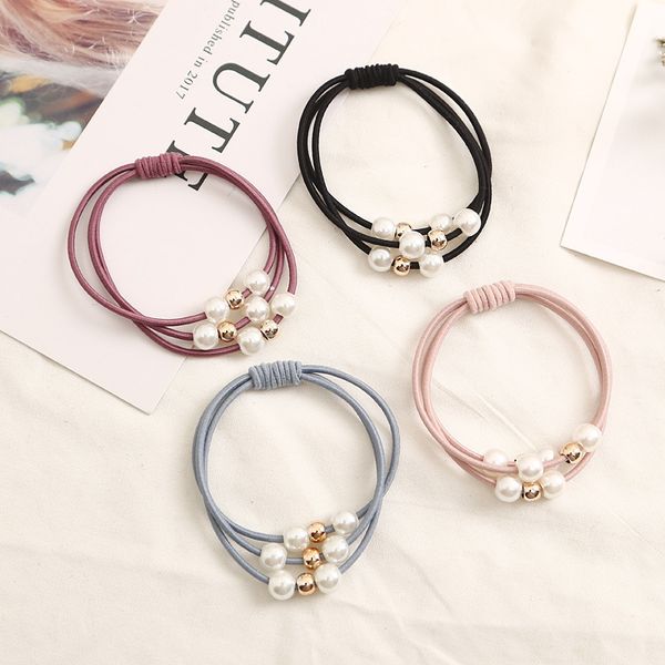south korea hair accessories sweet pearl ultra-stretch rubber hair band for tying simple fashion headband hairband adult, Brown
south korea hair accessories sweet pearl ultra-stretch rubber hair band for tying simple fashion headband hairband adult, Brown