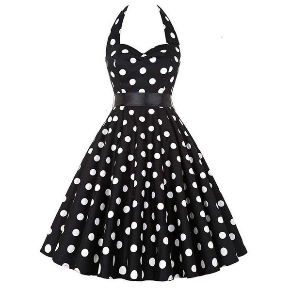 womens dress woman clothing women polka dot dress big swing vestidos robe casual rockabilly party dress 50s 60s pinup vintage dresses, Black;gray
womens dress woman clothing women polka dot dress big swing vestidos robe casual rockabilly party dress 50s 60s pinup vintage dresses, Black;gray