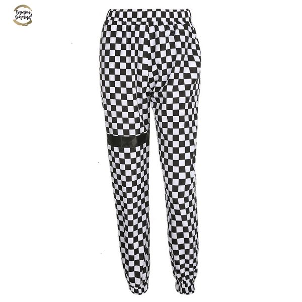 fashion plaid high waist pants women patchwork checkboard streetwear sweatpants elastic loose pencil pants trousers drop shipping, Black;white
fashion plaid high waist pants women patchwork checkboard streetwear sweatpants elastic loose pencil pants trousers drop shipping, Black;white