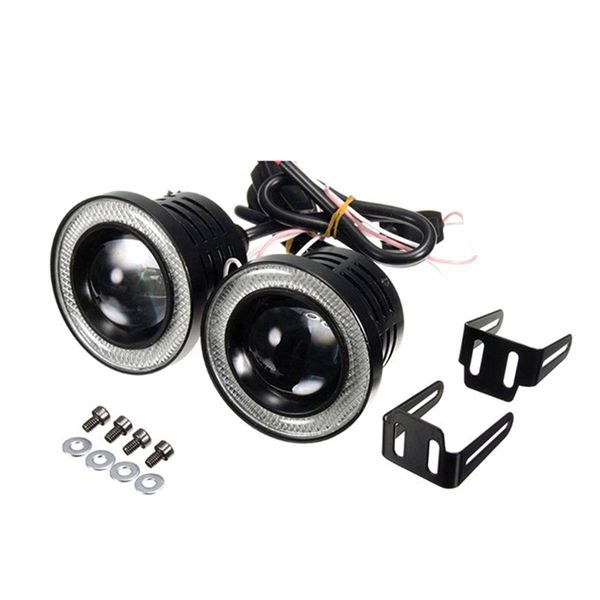 1 pair 12v 10w 1200lm red white blue universal car halo angel eyes fog light rings projector cob led fog lamp
1 pair 12v 10w 1200lm red white blue universal car halo angel eyes fog light rings projector cob led fog lamp