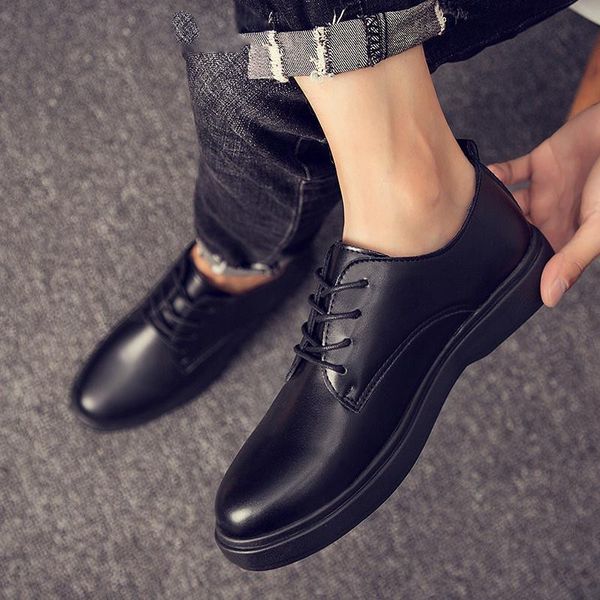 man leather genuine formal shoes men dress shoes designer elegant men shoes hommes, Black
man leather genuine formal shoes men dress shoes designer elegant men shoes hommes, Black