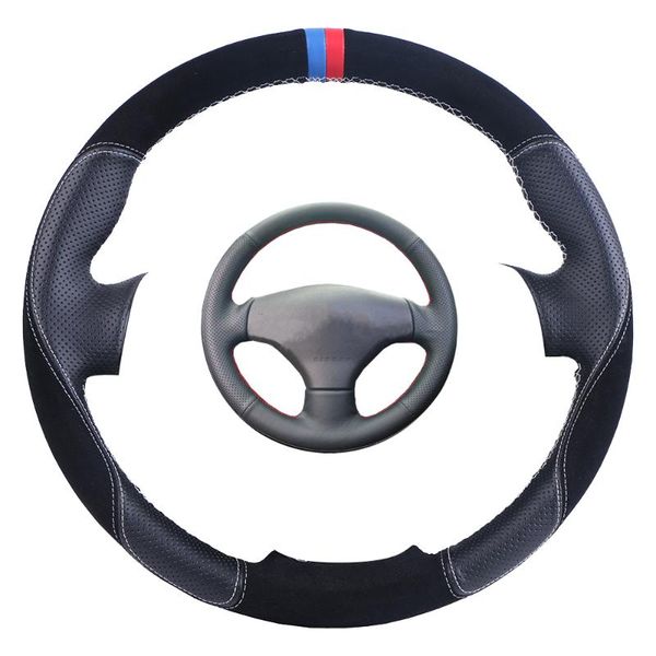 suede leather car steering wheel cover for 206 1998-2005 206 sw 2003-2005 206/custom steering wrap braid
suede leather car steering wheel cover for 206 1998-2005 206 sw 2003-2005 206/custom steering wrap braid