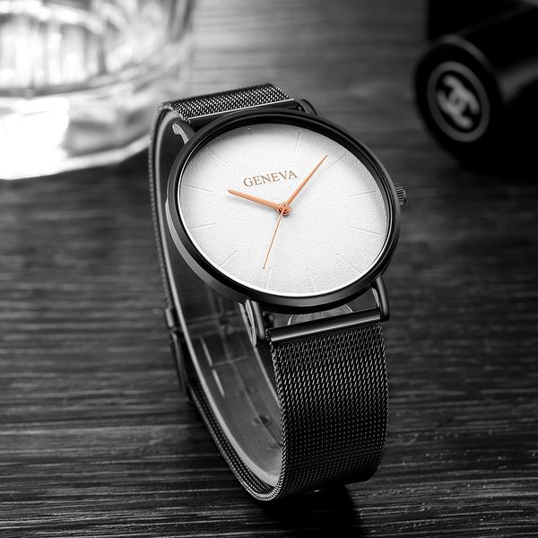 luxury women's watch men stainless steel band quartz analog wrist watch female causal girls' gift clock 2019, Slivery;brown
luxury women's watch men stainless steel band quartz analog wrist watch female causal girls' gift clock 2019, Slivery;brown
