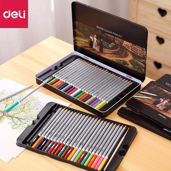 deli professional color pencils set for drawing 48 colors painting sketch tin box art school artist supplies colour pencil
deli professional color pencils set for drawing 48 colors painting sketch tin box art school artist supplies colour pencil