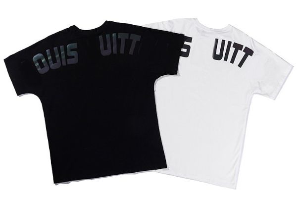 Летняя уличная одежда Хип-хоп Мужская Марка дизайнер печати с коротким рукавом с